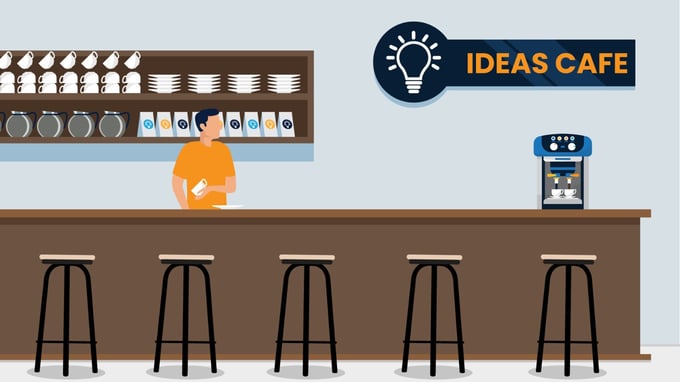 Coffee and Chat Background