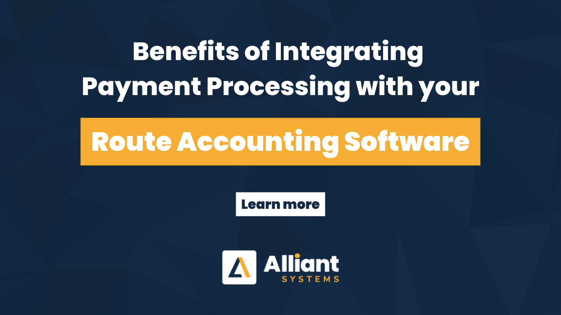 Route Accounting Software